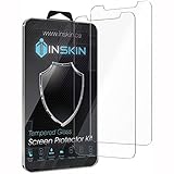 Inskin HD Clear Case-Friendly Tempered Glass Screen Protector, fits iPhone X/iPhone XS/iPhone 11 Pro