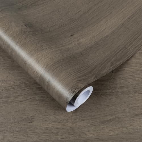 Abyssaly Wood Peel and Stick Wallpaper Decorative Self-Adhesive Contact Paper Easy to Clean Thickening Upgrade Increase Stomata and Reduces Bubble Generation 17.7 in X 118 in