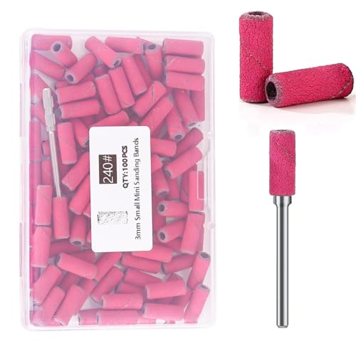 Forets à ongles avec mandrin accessoires de manucure électriques Color-03