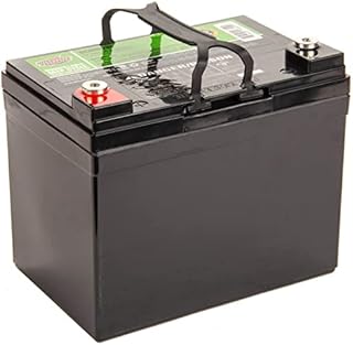 Interstate Batteries 12V 35Ah Deep Cycle Battery (DCM0035) Rechargeable Replacement Mobility Battery SLA AGM (Insert Terminal) Wheelchair, Trolling Motor, Scooter, RV