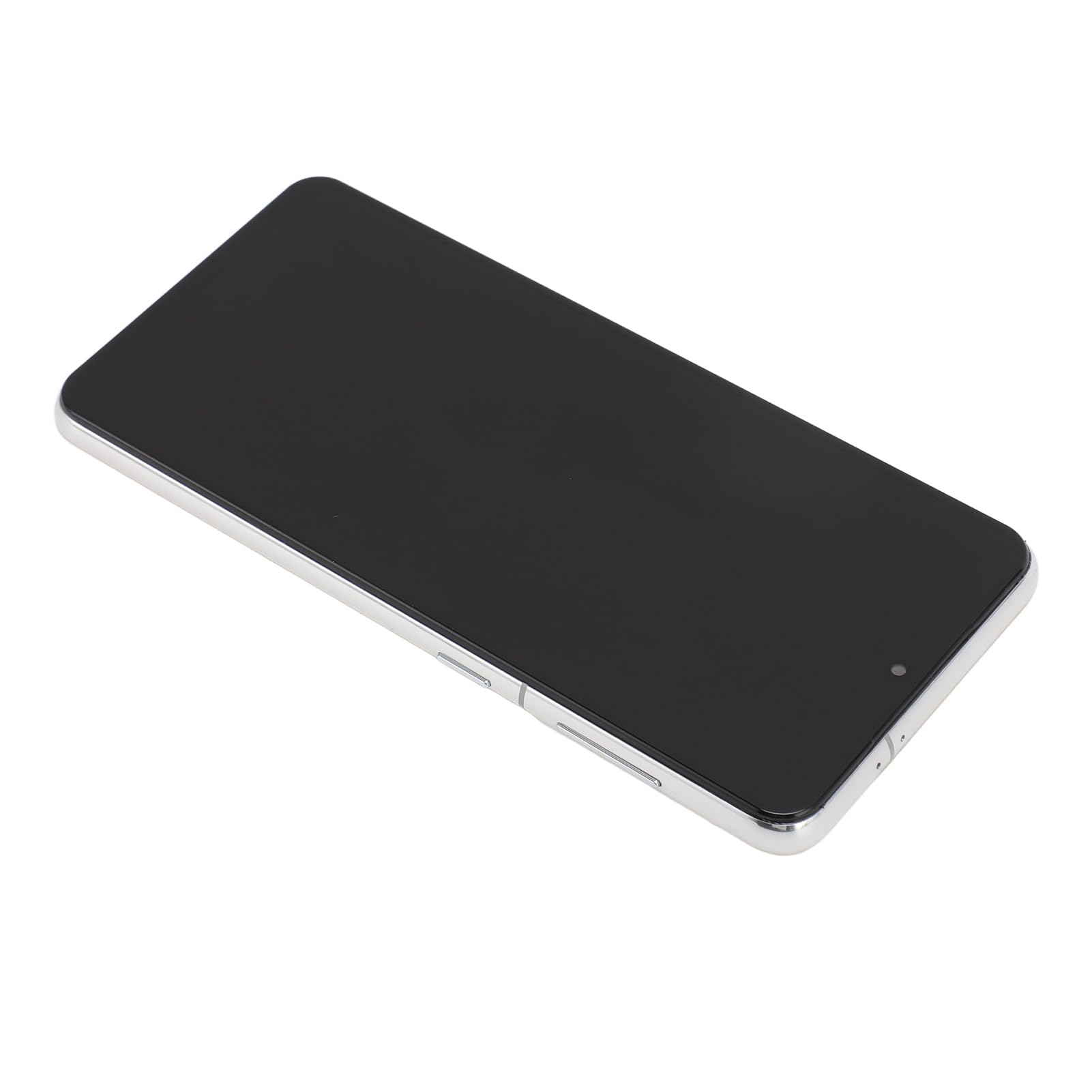 Socobeta Telefon Dotykowy LCD Wymiana Digitizer Ekran Dotykowy o Wysokiej Czułości do S21 5G 6,2 Cala Trwały Zestaw Naprawczy (Srebrny)