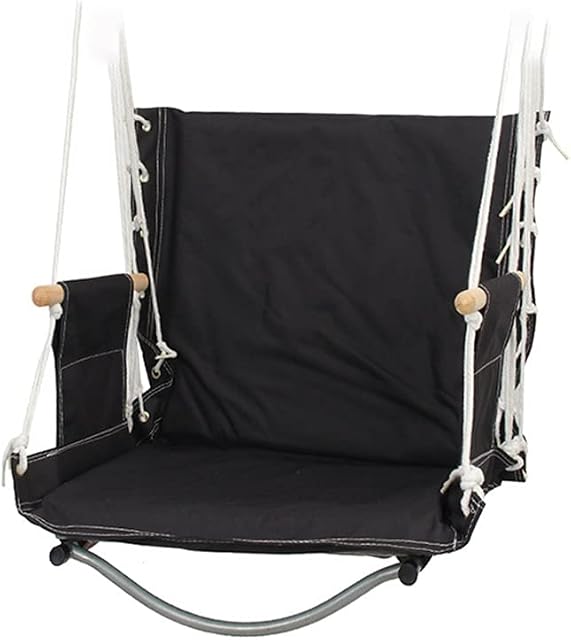 LYLY Hammock Cotton Rope Cradle Hammock Hanging Swing Chair Seat For Indoor Outdoor Travel Camping Backyard Beach Patio (Color : B7)
