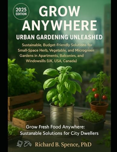 Grow Anywhere: Urban Gardening Unleashed: Sustainable, Budget-Friendly Solutions for Small-Space