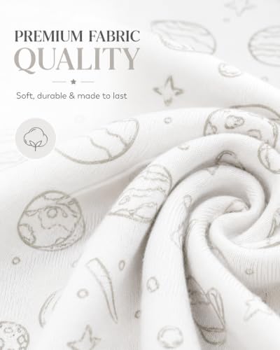 Image of 2-Pack Organic Fitted Bassinet Sheets, Compatible with Halo, Snoo, Graco, Dream On Me, Delta, and Other Standard Size Bassinets (Grey, Standard Bassinet (2 Pack))