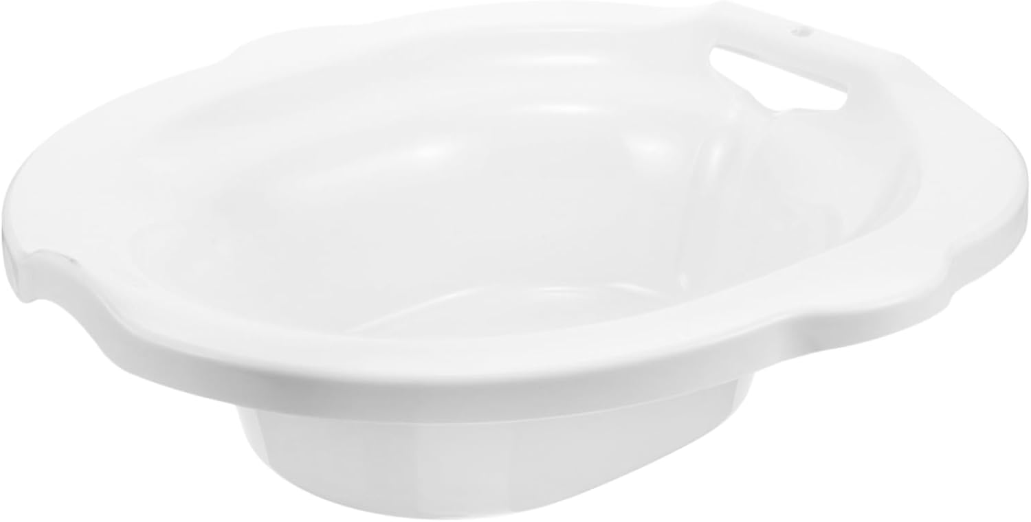 ORFOFE Sitz Bath Basin for Women Postpartum Care Relief Over Toilet Sink Wash Basin