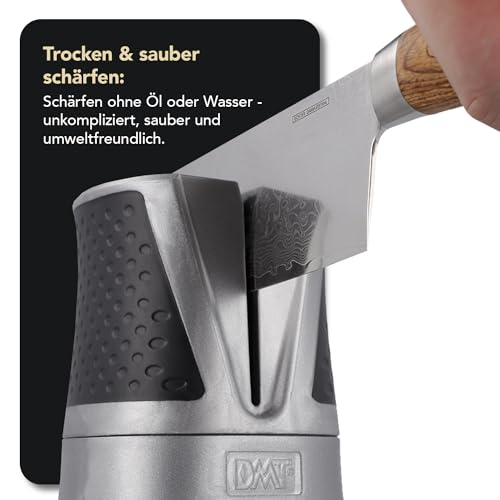 DMT Simple Sharp Diamant Messerschärfer | Messerschleifer für rasiermesserscharfe Klingen mit...