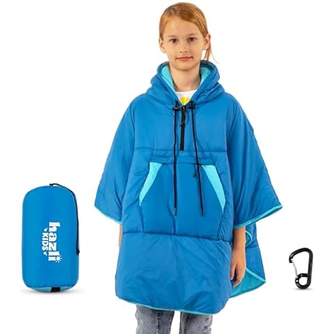 hazli Comfortable Wearable Blanket - Insulated Camping Blanket Outdoor Cover