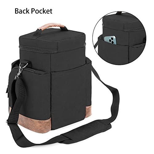 Lodrid Game Console Carrying Case Compatible With Xbox Series X, Storage Travel Case With All-Around Protection, Multiple Pockets For Controllers, Cables, Portable Hard Disk, And Other Accessories, Bag Only (Patent Design) #TOP3