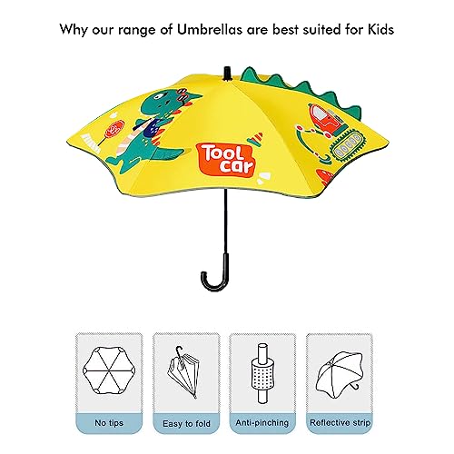 Image of Little Surprise Box, 3d Transparent Patch Kids Umbrella, 2-5 years