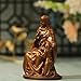 St. Anne Mother of Mary Statue/St. Ann Statue Antique Style Mothers Day Gift Handmade Home Decor Wooden Virgin Mary Catholic Art