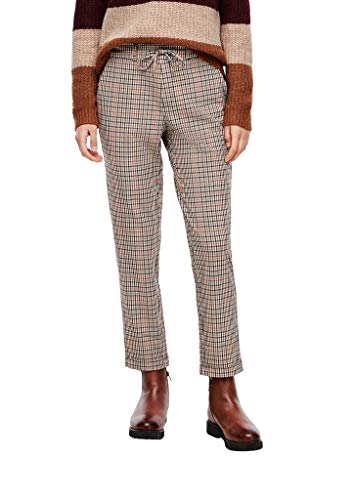 s.Oliver Damen Karierte Jogpants