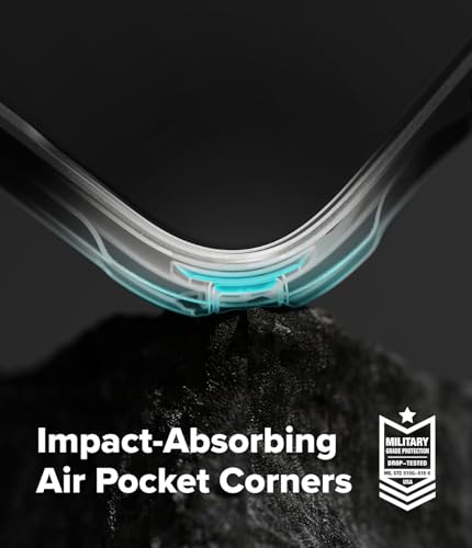 Image of Ringke Fusion-X Compatible with Nothing Phone (3) Case Back Cover Transparent Hard Back Soft Flexible TPU Bumper Scratch Resistant Shockproof Protection - Black