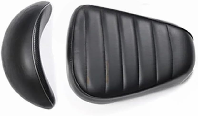 Motorcycle Backrest Pad Kits Motorbike Backrest Cushion Passenger Pad Rear for Seat Modification Accessories