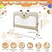 omzer Bed Guard Rail for Toddlers - 32'' Swing Down & Height Adjustable Bed Rail for Toddlers Baby Bed Rail Guard for Twin, Queen, King, Full Size Bed
