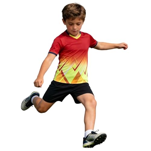 Tenue d'entraînement de football garçon pour jouer au parc