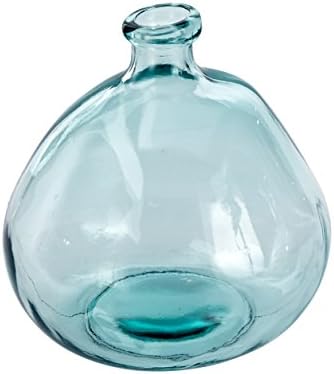 Mud Pie VASE (Blue, Large)