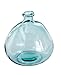 Mud Pie 4735006L Nest Large Recycled Spanish Glass Bubble Shape Vase 9"