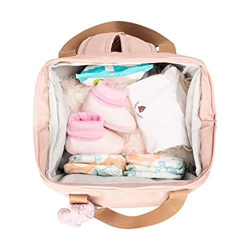 Mochila De Maternidade Grande Encanto Pirulitando Rosé