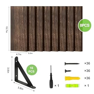 Fixwalfloatingshelveswidth47inrusticwoodwallshelvessetof8wallstorageshelvesforbedroomlivingroomkitchenbathroomofficeandplantsdarkcarbonizedblack Urban Country Home Decor Fixwal floating shelves width 47in rustic wood wall shelves set of 8 wall storage shelves for bedroom living room kitchen bathroom office and plants dark carbonized black urban country home decor