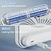 LuJasi Mini Ventilador Portatil 3600mAh Ventilador de Mesa 5 Velocidades 180 ° Plegable Silencioso Pantalla LED Fan para Oficina Mesa Hogar Fitness Viajes Exterior blanco Imagen de LuJasi Mini Ventilador Portatil 3600mAh Ventilador de Mesa 5 Velocidades 180 ° Plegable Silencioso Pantalla LED Fan para Oficina Mesa Hogar Fitness Viajes Exterior blanco