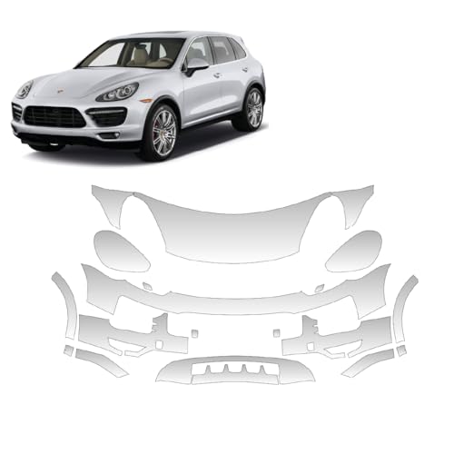 Pochoirs prédécoupés PPF Porsche Cayenne GTS 2014 vinyle luxe - 2