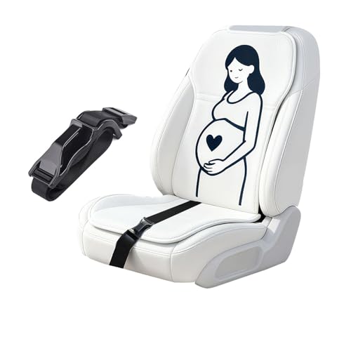 Hoxemator Seat Cushion Fastening Strap, Adjustable Fixing Belt for Chair or Car Seat Cushions, Non-Slip Buckle Strap to Secure Seat Pads in Place, Easy to Install, Black