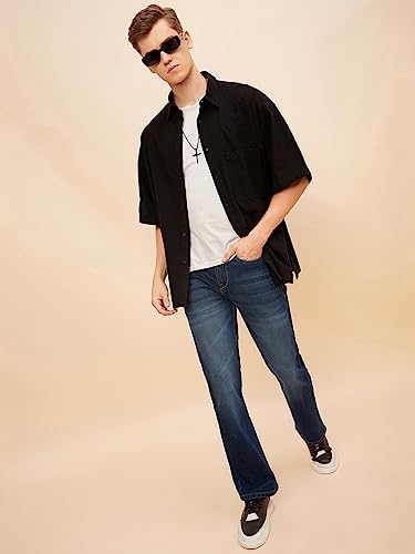 Image of HIGH Star Men's Stretch Fit Mid Rise Jeans