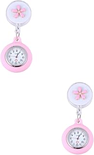 2 Peças Presentes De Enfermagem Relógio Masculino Relógio De Enfermagem Feminino Relógios Masculinos Presentes Portátil Enfermeira Relógio Enfermeira Relógios Para Relógio Redondo