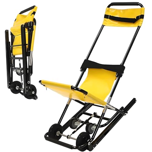 Sollevatore manuale pieghevole per anziani e pazienti disabili, supporta 158,8 kg, aiuto portatile per la mobilità delle scale di casa