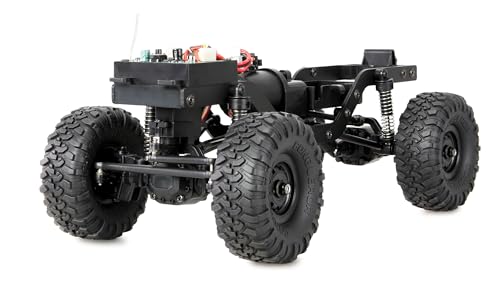 Amewi AMXRock Mini-Crosstrail Scale Crawler 4WD 1:16 RTR grün inkl. Fernsteuerung, Akku, Ladekabel