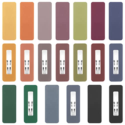 Boobeen 20 Pack Hair Clips - Acrylic Metal Snap Hair Clips For Women -Matte Hair Barrettes For Girls - Hairpins Fashion Accessories For Kids Teens Girls (Square-20) #TOP13