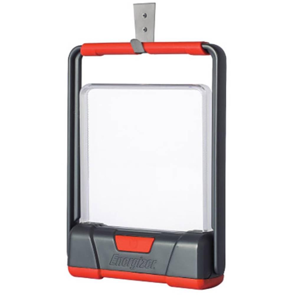 Energizer Fusion Compact Lantern with 4 max AA Batteries Included, Plastic, Red,