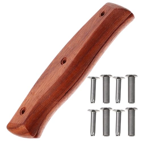 CATIEBYE Mango de Transportar Reemplazo Cortador Hierro de de Madera de Cocina y Cómodo y Resistente Fácil Usar en para Cuchillo Doméstica