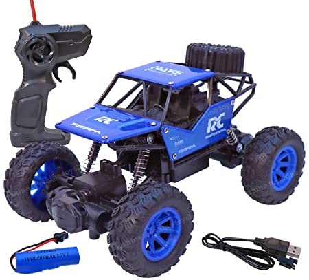FAMANIA TOYS Metal 1:18 Rechargeable 4Wd 2.4Ghz Rock Crawler Off Road R/C Car Monster Truck Kids Toys, Remote Control Cars For Kids, Multi color (B0BC6H2LL4) Amazon Price History, Amazon Price Tracker