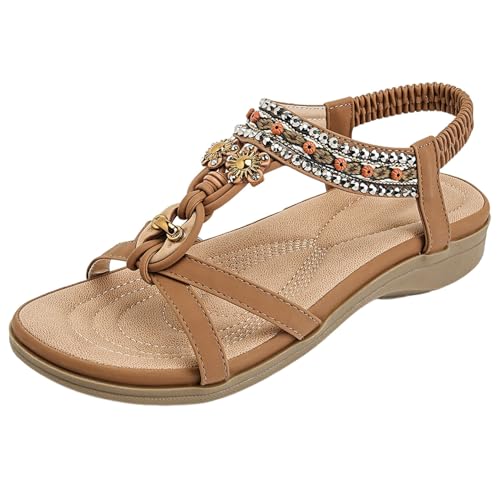 Chaussures d'été légères pour femme avec semelles épaisses confortables
