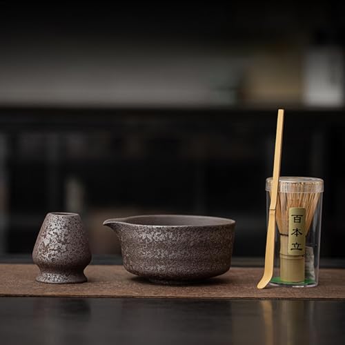 JIKANNOYA  Zbg matcha set  4_Zbg q bowl   S{ whisk ⤗  ȒP S p ceremony ̓ ̓ a 蕨 gift  