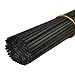 Produktbild Ougual 100 Stück Fasern stäbchen Reed Diffusor Stöcke Reed Sticks ätherisches Öl Aroma Diffusor Stöcke 20cm*3mm Schwarz