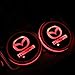 Auto Sport 2PCS LED Cup Holder Mat Pad Coaster with USB Rechargeable Interior Decoration Light Fit Mazda Accessories