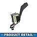 A ABSOPRO Turn Signal Switch 1K0953513G9B9 Steering Column Switch for Volkswagen Jetta 2005-2010 Black