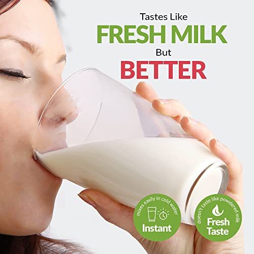 Hester Farm Lactose Free Whey Milk Powder, Lactose Free Milk Product, For Kids And Adults, For Drinking, Cooking, Baking, 800G Milk, 4-Year Shelf-Life, Great For Camping & Emergencies #TOP7