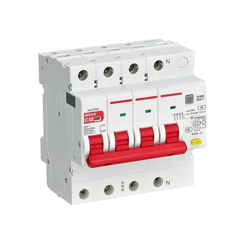 Disjoncteur de protection contre les fuites DZ47vLE 4P 40A pour rénovation électrique