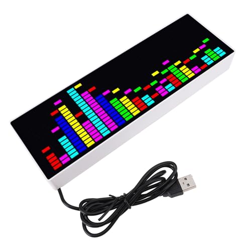 Vielseitige Anzeigemodi RGB Spectrum Displum LED RGB FORTSFREICHE EIGERISCHER HOUS HOME STEREO Analysator Grafikvisualisierer Musik Rhythmus VFD Display Light Messer Analysers Band
