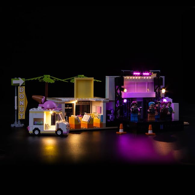 Lighting for Lego BTS Dynamite 21339, Light Kit Compatible with Lego 21339, Giving Light to Lego, NOT Included The Model Set Toys(Classic Style)