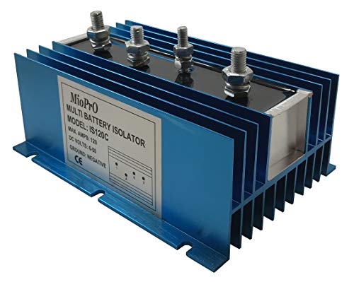 Sherco-Auto 08771 Heavy Duty 120 Amp Battery Isolator & Charger - Made in USA