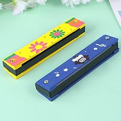jojofuny Harmonica 4Pcs pour Enfants Orgue À Bouche en Bois Harmonica Drôle Instruments De Musique Jouets pour Débutants… - Les Beatles, Paul McCartney, John Lennon, RIngo Starr, George Harrison jojofuny Harmonica 4Pcs pour Enfants Orgue À Bouche en Bois Harmonica Drôle Instruments De Musique Jouets pour Débutants… – Image 6