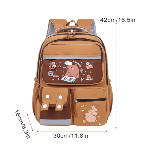 Sac à dos pour mignon animal capybara idéal pour les sorties créatives - 6