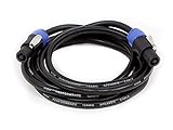 Monoprice 10ft 12AWG 2-conductor Speakon Type NL4FC Female to Speakon Type NL4FC Female Cable