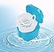 CHUANGOU Denture Care Set, Denture Box, Denture Brushes Denture Baths with Vents, Denture Brush on Both Sides with a Storage Box for Toothbrushes for Denture Cleaning (Blue)