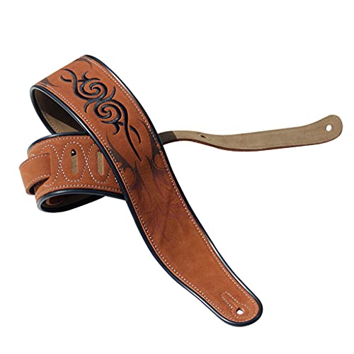 XWWDP Sangle de Guitare Souple et Durable en Cuir de Vachette réglable Sangle de Basse électrique Acoustique Ceinture de… - Les Beatles, Paul McCartney, John Lennon, RIngo Starr, George Harrison XWWDP Sangle de Guitare Souple et Durable en Cuir de Vachette réglable Sangle de Basse électrique Acoustique Ceinture de… – Image 3