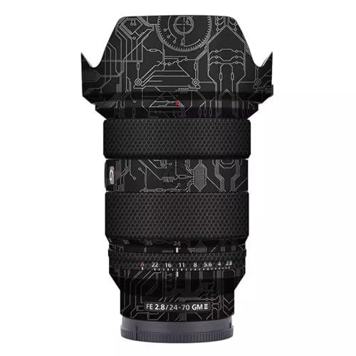 Vinyle Sony FE 24-70 mm F2.8 GM II habillage premium Circuit Titanium